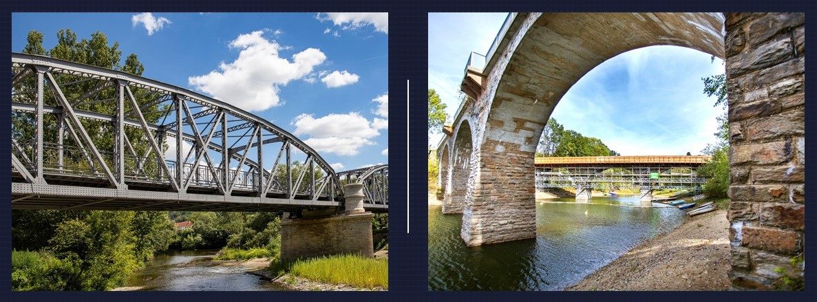 Zwei Brücken
