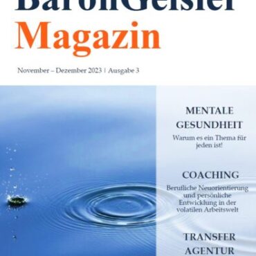 BaronGeislerMagazin – Ausgabe 3 – Deckblatt